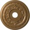Ekena Millwork Baltimore PVC Ceiling Medallion (Canopies up to 7 3/4"), 19"OD x 3 1/2"ID x 1"P, Metallic Gold Rush CMP19BACGH - alternate 1
